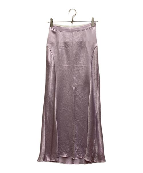 THINGS THAT MATTER（シングスザットマター）things that matter (シングスザットマター) サテンスカート ピンク サイズ:1の古着・服飾アイテム