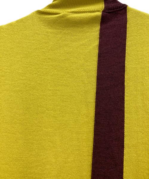 MARNI（マルニ）MARNI (マルニ) ノースリーブニットワンピース イエロー サイズ:40の古着・服飾アイテム