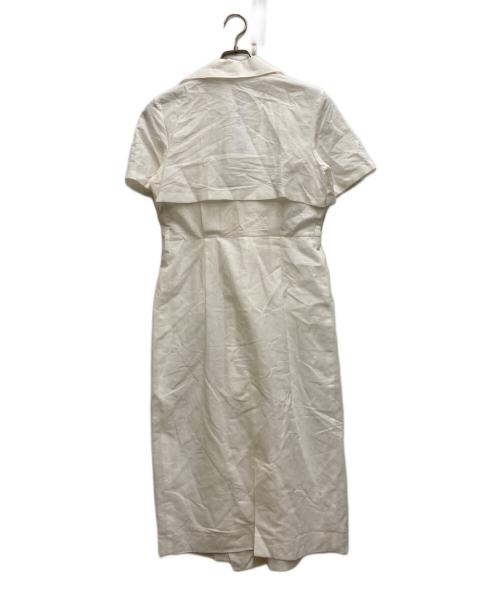 Akiko Ogawa（アキコオガワ）Akiko Ogawa (アキコオガワ) ワンピース ホワイト サイズ:38の古着・服飾アイテム