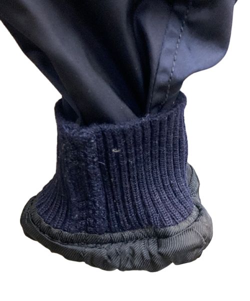 PRADA（プラダ）PRADA (プラダ) ナイロンボンバージャケット ネイビー サイズ:46の古着・服飾アイテム