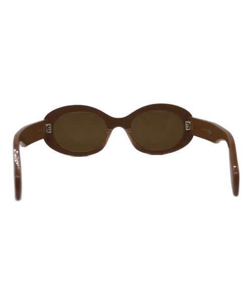 CELINE（セリーヌ）CELINE (セリーヌ) トリオンフサングラス ブラウン サイズ:52□22 145の古着・服飾アイテム