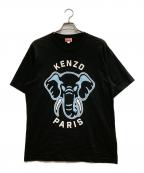 KENZOケンゾー）の古着「Elephant Tシャツ」｜ブラック