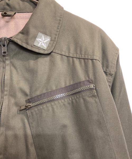 ---（---）--- (---) ジャケット グリーン サイズ:記載なしの古着・服飾アイテム