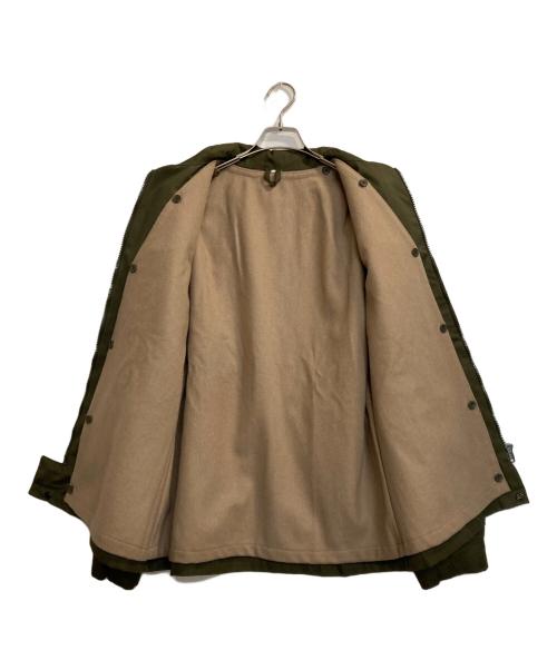 ---（---）--- (---) ジャケット グリーン サイズ:記載なしの古着・服飾アイテム