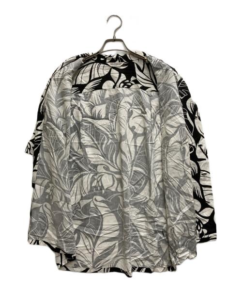 COOTIE PRODUCTIONS（クーティープロダクツ）COOTIE PRODUCTIONS (クーティープロダクツ) Tijuana S/S Shirt ホワイト×ブラック サイズ:Lの古着・服飾アイテム