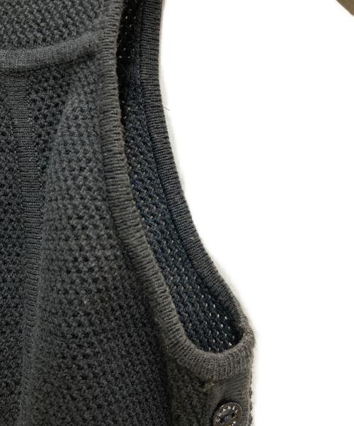 CHANEL（シャネル）CHANEL (シャネル) コットンニットベスト ブラック サイズ:36の古着・服飾アイテム