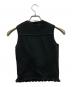 CHANEL (シャネル) コットンニットベスト ブラック サイズ:36：18000円
