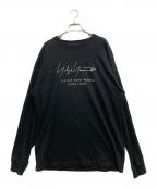 Yohji Yamamoto pour homme×New Eraヨウジヤマモト プールオム×ニューエラ）の古着「LS COTTON TEE」｜ブラック