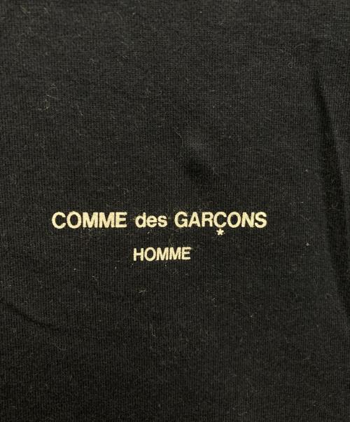COMME des GARCONS HOMME（コムデギャルソン オム）COMME des GARCONS HOMME (コムデギャルソン オム) 綿天竺 製品プリント ネイビー サイズ:Ｌの古着・服飾アイテム