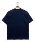 COMME des GARCONS HOMME (コムデギャルソン オム) 綿天竺 製品プリント ネイビー サイズ:Ｌ：8000円