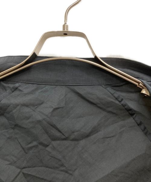 Yohji Yamamoto collections（ヨウジヤマモトコレクションズ）Yohji Yamamoto collections (ヨウジヤマモトコレクションズ) ドレーププリントシャツ ブラック サイズ:2の古着・服飾アイテム