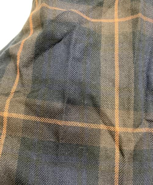 doublet（ダブレット）doublet (ダブレット) KEY PERSON EMBROIDERY SHIRT ブラウン×ネイビー サイズ:Lの古着・服飾アイテム