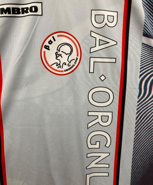 UMBRO（アンブロ）UMBRO (アンブロ) BAL (バル) SOCCER JERSEYゲームシャツ グレー サイズ:Lの古着・服飾アイテム