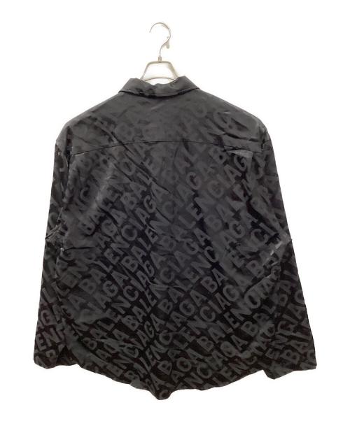 BALENCIAGA（バレンシアガ）BALENCIAGA (バレンシアガ) BBロゴシャツ ブラック サイズ:38の古着・服飾アイテム