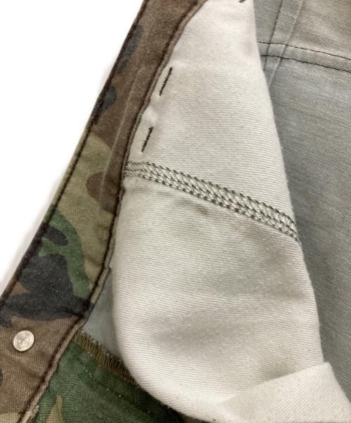 OLD STUSSY（オールドステューシー）OLD stussy (オールドステューシー) カモフラカーゴショーツ オリーブ サイズ:83.5cm (W33)の古着・服飾アイテム