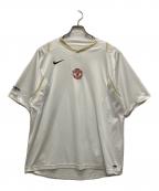 Manchester Unitedマンチェスターユナイテッド）の古着「00`Sプラクティスシャツ」｜ホワイト