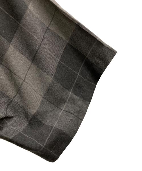 WACKO MARIA（ワコマリア）WACKO MARIA (ワコマリア) OMBRAY CHECK OPEN COLLAR SHIRT S/S グレー サイズ:Mの古着・服飾アイテム