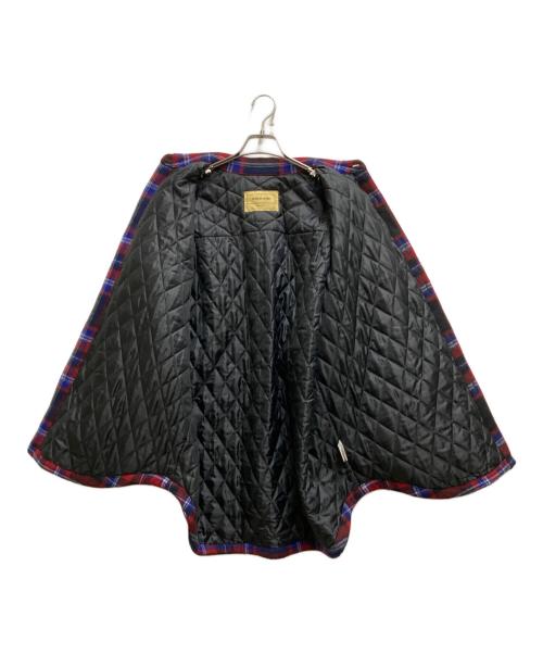 seven by seven（セブンバイセブン）seven by seven (セブンバイセブン) CPOチェックジャケット レッド×ネイビー サイズ:Ⅼの古着・服飾アイテム