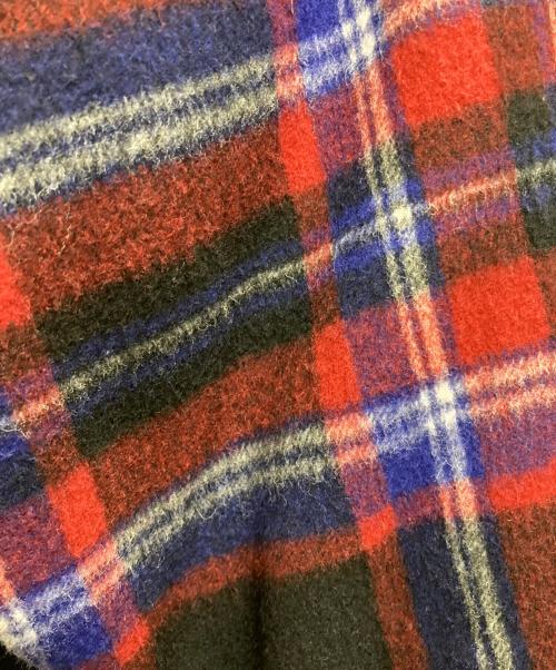 seven by seven（セブンバイセブン）seven by seven (セブンバイセブン) CPOチェックジャケット レッド×ネイビー サイズ:Ⅼの古着・服飾アイテム