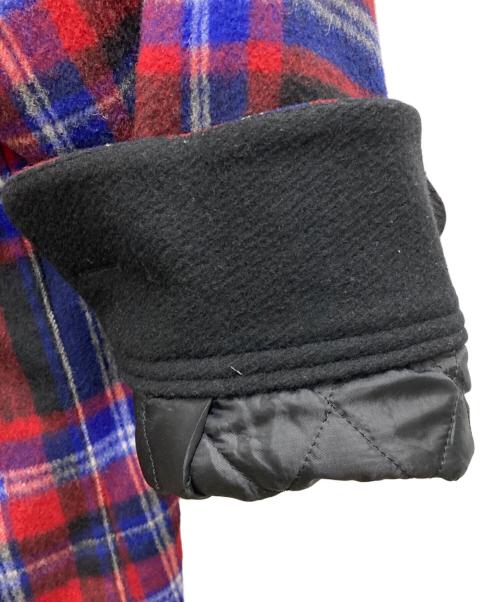 seven by seven（セブンバイセブン）seven by seven (セブンバイセブン) CPOチェックジャケット レッド×ネイビー サイズ:Ⅼの古着・服飾アイテム