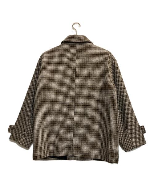 Time is on（タイムイズオン）Time is on (タイムイズオン) ジャケット ブラウン×ブラック サイズ:ＦＲＥＥの古着・服飾アイテム