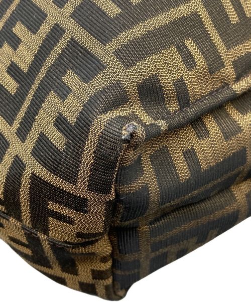 FENDI（フェンディ）FENDI (フェンディ) ズッカ柄トートバッグ ブラウンの古着・服飾アイテム