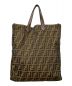 FENDI (フェンディ) ズッカ柄トートバッグ ブラウン：25000円