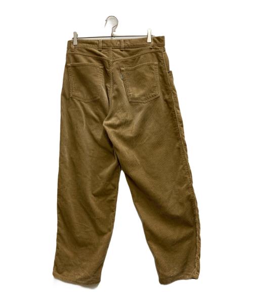 SEDAN ALL-PURPOSE（セダンオールパーパス）SEDAN ALL-PURPOSE (セダンオールパーパス) Oval Logo Corduroy Pant ベージュ サイズ:Ⅼの古着・服飾アイテム