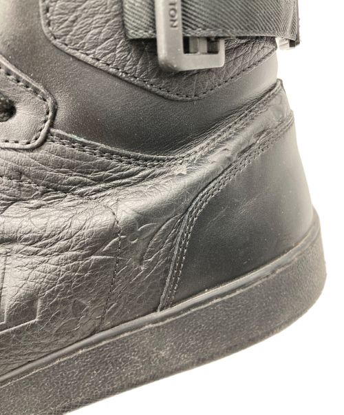 LOUIS VUITTON（ルイ ヴィトン）LOUIS VUITTON (ルイ ヴィトン) リヴォリ・ラインハイカットスニーカー ブラック サイズ:6 1/2の古着・服飾アイテム