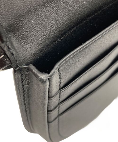 LOEWE（ロエベ）LOEWE (ロエベ) BOLSO HEEL アナグラムショルダーポーチ ブラックの古着・服飾アイテム