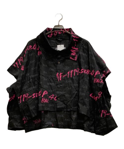 LIMI feu（リミフゥ）LIMI feu (リミフゥ) 肘穴あきシャツブラウス ブラック サイズ:2の古着・服飾アイテム