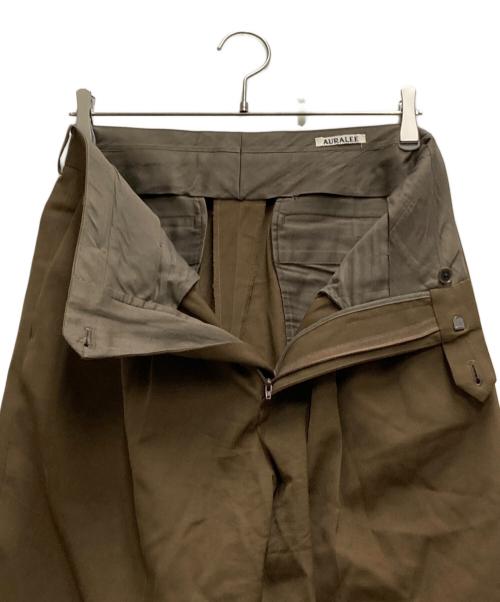 AURALEE（オーラリー）AURALEE (オーラリー) LIGHT WOOL MAX GABARDINE SHORTS ベージュ サイズ:3の古着・服飾アイテム