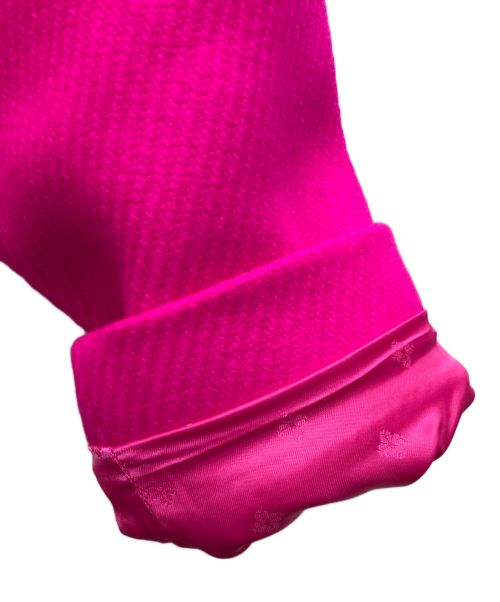 Kate Spade（ケイトスペード）Kate Spade (ケイトスペード) Faux Fur Flounce Wool Coat ピンク サイズ:Mの古着・服飾アイテム