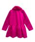 Kate Spade (ケイトスペード) Faux Fur Flounce Wool Coat ピンク サイズ:M：18000円