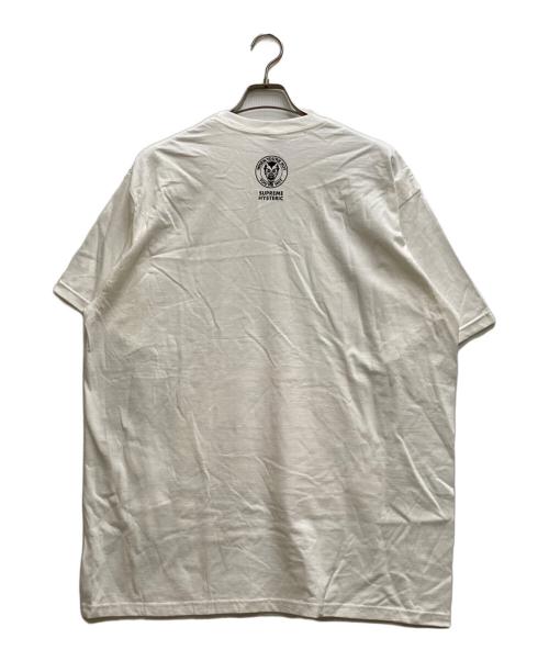 SUPREME（シュプリーム）Supreme (シュプリーム) Hysteric Glamour (ヒステリックグラマー) Fuck Tee ホワイト サイズ:XLの古着・服飾アイテム