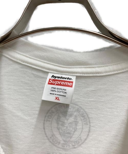 SUPREME（シュプリーム）Supreme (シュプリーム) Hysteric Glamour (ヒステリックグラマー) Fuck Tee ホワイト サイズ:XLの古着・服飾アイテム