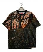 SUPREMEシュプリーム）の古着「S/S Pocket tee」｜ブラック×オレンジ