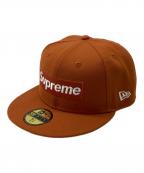 SUPREMEシュプリーム）の古着「MLB Teams Box Logo cap」｜ブラウン