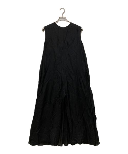 Ameri（アメリ）AMERI (アメリ) MEDI 2WAY CURTAIN ROMPERS ブラック サイズ:Ⅿの古着・服飾アイテム