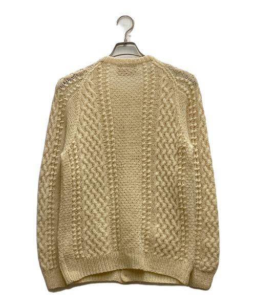 INVERALLAN（インバーアラン）INVERALLAN (インバーアラン) ニットカーディガン ベージュ サイズ:表記無の古着・服飾アイテム