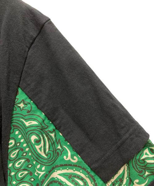 sacai（サカイ）sacai (サカイ) Bandana Print T-Shirt ネイビー サイズ:1の古着・服飾アイテム