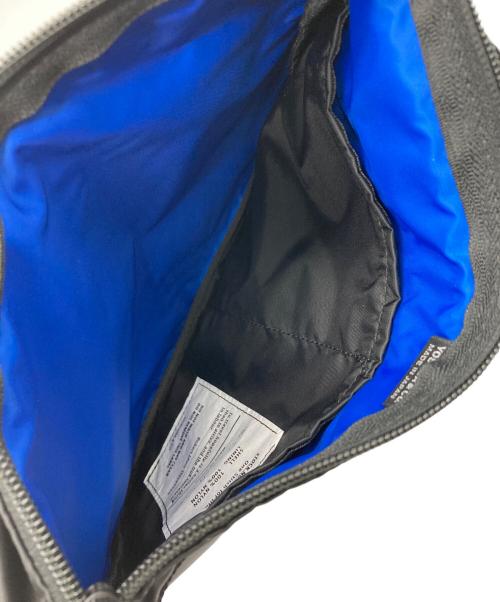 PORTER（ポーター）PORTER (ポーター) POTR PACKS STROLL BAG ショルダーバッグ サコッシュ ブラック×ブルーの古着・服飾アイテム