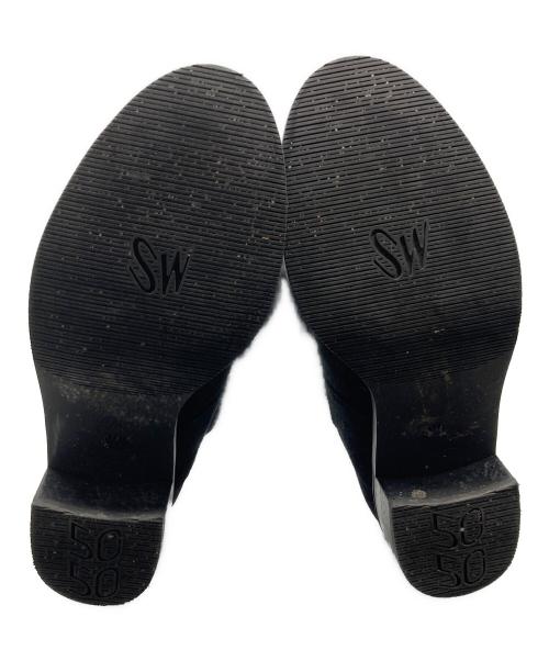 STUART WEITZMAN（スチュアートワイツマン）STUART WEITZMAN (スチュアートワイツマン) ロングブーツ ブラック サイズ:36の古着・服飾アイテム