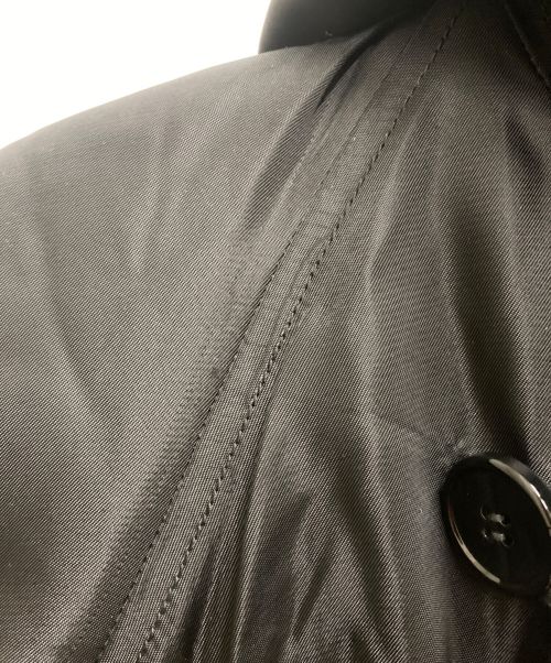 MM6 Maison Margiela（エムエムシックスメゾンマルジェラ）MM6 Maison Margiela (エムエムシックス メゾンマルジェラ) NYLON BOMBER JACKET ブラック サイズ:46の古着・服飾アイテム