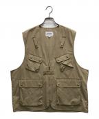 NOTHOMMEノットオム）の古着「フィッシングベスト」｜ベージュ