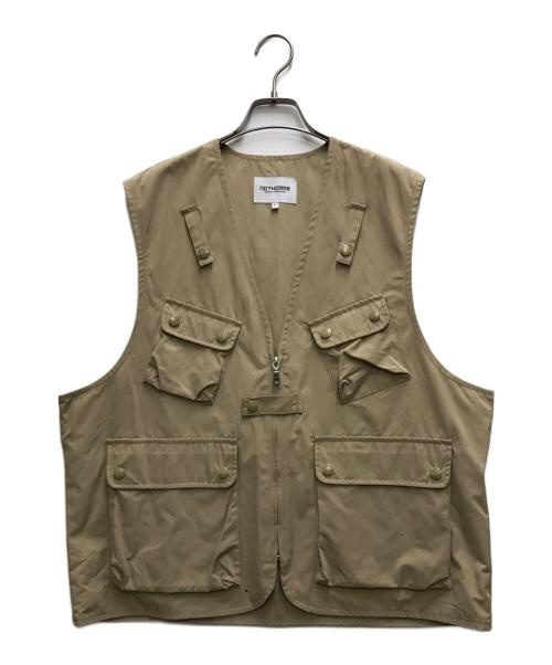 NOTHOMME（ノットオム）NOTHOMME (ノットオム) フィッシングベスト ベージュ サイズ:Lの古着・服飾アイテム