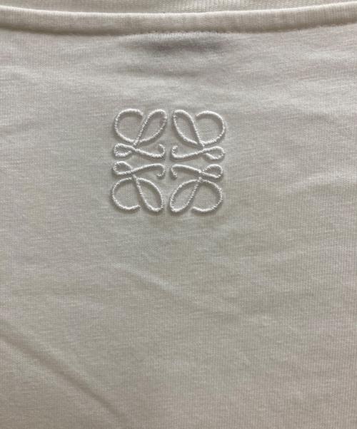 LOEWE（ロエベ）LOEWE (ロエベ) Relaxed fit T-shirt in cotton ホワイト サイズ:Ⅼの古着・服飾アイテム