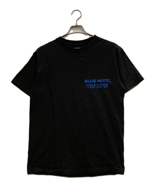 WACKO MARIA（ワコマリア）WACKO MARIA (ワコマリア) BLUENOTE-WM-TEE03 ブラック×ブルー サイズ:Ⅿの古着・服飾アイテム