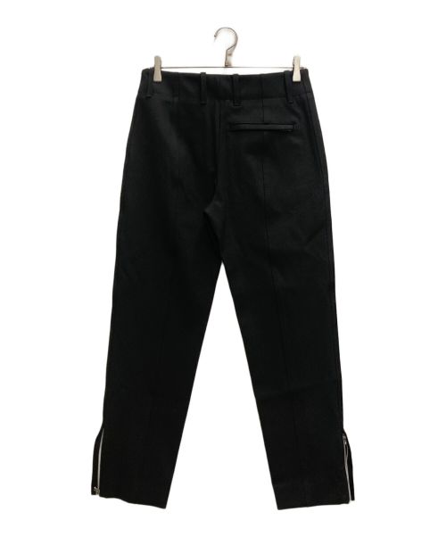 BOTTEGA VENETA（ボッテガベネタ）BOTTEGA VENETA (ボッテガベネタ) サイドジップデザインパンツ ブラック サイズ:40の古着・服飾アイテム