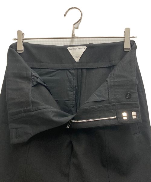 BOTTEGA VENETA（ボッテガベネタ）BOTTEGA VENETA (ボッテガベネタ) サイドジップデザインパンツ ブラック サイズ:40の古着・服飾アイテム